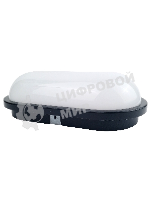 Светильник AY-KA LED IP65 20Вт 6400К овал черный (9911004)