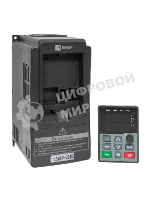 Преобразователь частоты 1.5/2.2кВт 1х230В VECTOR-100 PROxima EKF VT100-1R5-1B