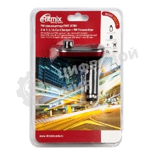 Автомобильный FM-модулятор Ritmix FMT-A780 черный SD USB