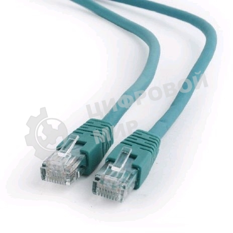 Патч-корд UTP Cablexpert cat.6, 1м, литой, многожильный, зеленый