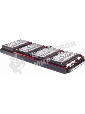 Батарея для ИБП APC RBC34 for SUA1000RMI1U, SUA750RMI1U (сборка из 4 батарей в пластиковом корпусе)