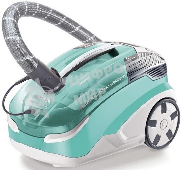 Пылесос моющий Thomas Multi Clean X10 Parquet 1700Вт аквамарин/серебристый