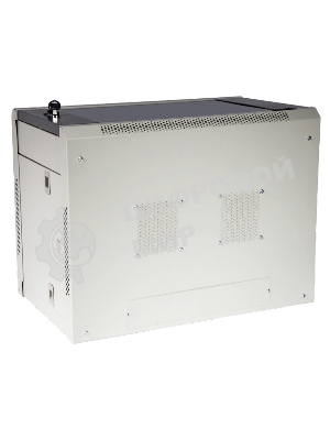 Шкаф настенный серии Pro, 9U 600x450, стеклянная дверь