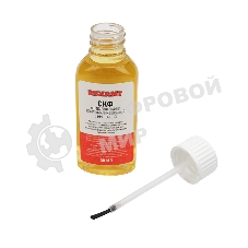 Флюс для пайки Rexant, СКФ (спирто-канифольный), 30 мл, с кисточкой, флакон