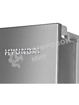 Холодильник Hyundai CS6503FV нержавеющая сталь двухкамерный 407/205л морозилка сбоку, No Frost, Side by Side