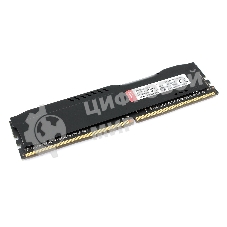 Оперативная память Kingston HyperX Fury Black, DDR4, 8Gb (2x4 GB), 2666 MHz, CL16, радиатор, черный