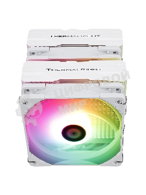 Устройство охлаждения(кулер) Thermalright Peerless Assassin 120 SE ARGB Soc-AM5/AM4/1200/1700/1851 черный 4-pin 25.6dB Al+Cu 730gr Ret (PA120-SE-ARGB)