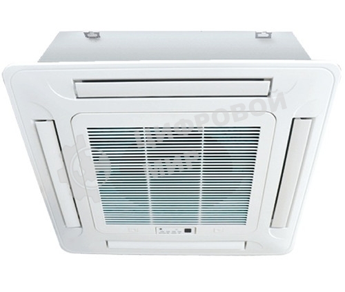 Кондиционер кассетный Neoclima NS/NU-60BT3 60000 BTU, 160 м², 43 дБ, охлаждение, обогрев, осушение, белый