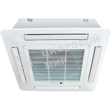 Кондиционер кассетный Neoclima NS/NU-60BT3 60000 BTU, 160 м², 43 дБ, охлаждение, обогрев, осушение, белый