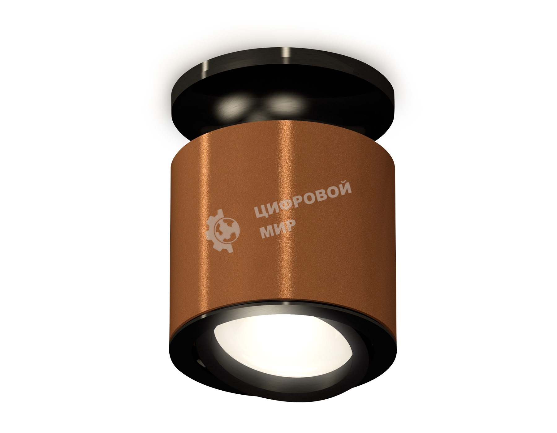 Светильник Ambrella Light XS7404100 SCF/PBK кофе песок/черный полированный MR16 GU5.3 (N7926, C7404, N7002)
