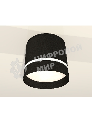Светильник Ambrella Light XS8111006 SBK/FR черный песок/белый матовый GX53 (C8111, N8462)