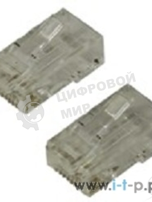Коннектор 5bites Коннектор US010 RJ-45 8p8c 6кат., зол.напыление (1шт)