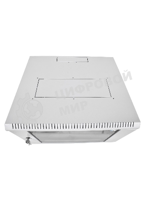 Шкаф телеком. настенный разборный 12U (600х350) дверь стекло (ШРН-Э-12.350) (1 коробка)