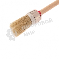 Кисть круглая MTX 82041 Профи №2 20 мм, натуральная щетина, деревянная рукоятка