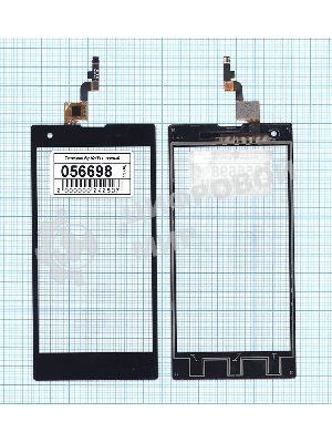 Сенсорное стекло (тачскрин) для Fly IQ4511 Tornado One Octa, черное