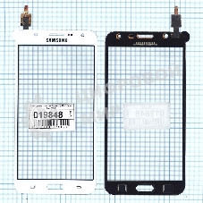 Сенсорное стекло (тачскрин) для Samsung Galaxy J7 SM-J700H, белое