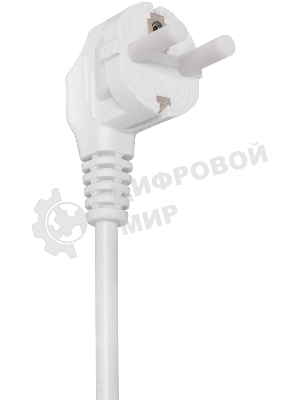 Сетевой фильтр Powercom SP-06W 3,0 м 3.0 м, 6 розеток, белый/серый, коробка