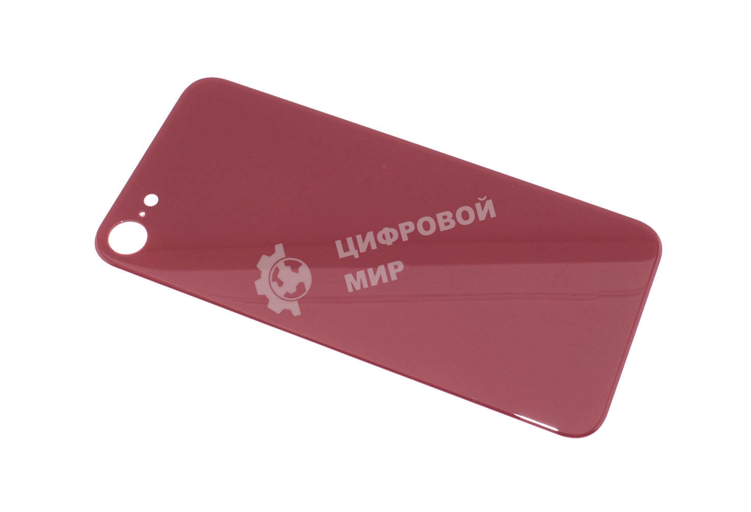 Задняя крышка (стекло) для Apple iPhone SE2/SE3 красный