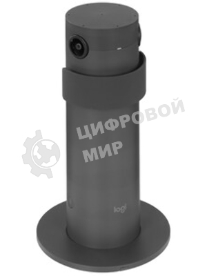 Веб-камера Logitech Sight 3840x2160, 60 кадр/с, USB Type-C, микрофон (7 шт, шумоподавление), автокадрирование, крепление на штатив, графитовый