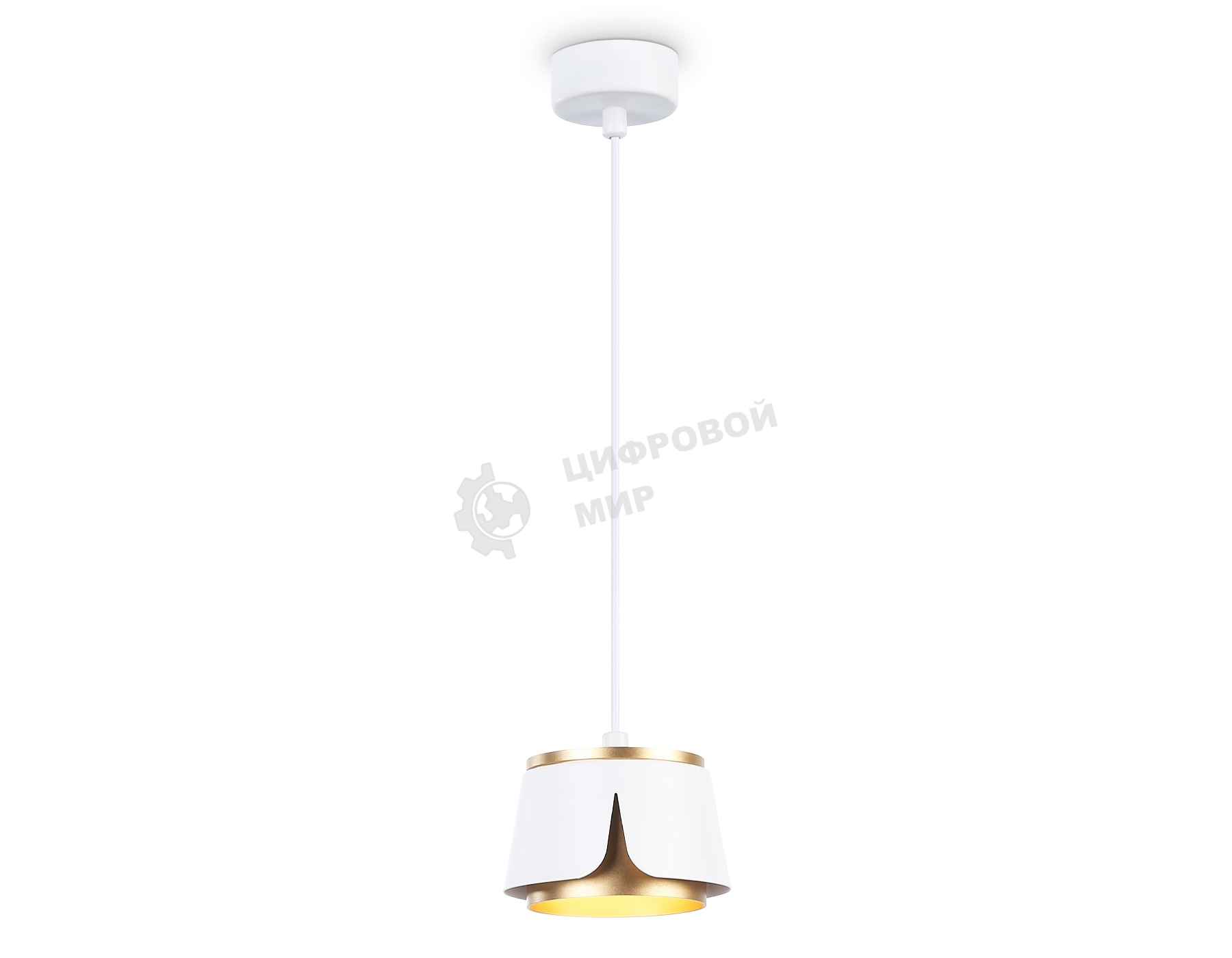 Светильник Ambrella light TN71245 WH/GD белый/золото GX53 D100*1090