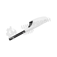 Бытовая газовая пьезозажигалка с классическим пламенем многоразовая (1 шт.) белая СК-306 Сокол