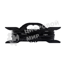 Удлинитель-шнур на рамке PROconnect ПВС 2х0.75, 10 м, б/з, 6 А, 1300 Вт, IP20, черный (Сделано в России)