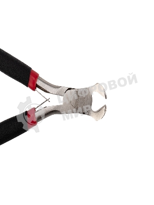 Кусачки торцевые Rexant Мини 100 мм никелированные, авторазжим, обливные рукоятки