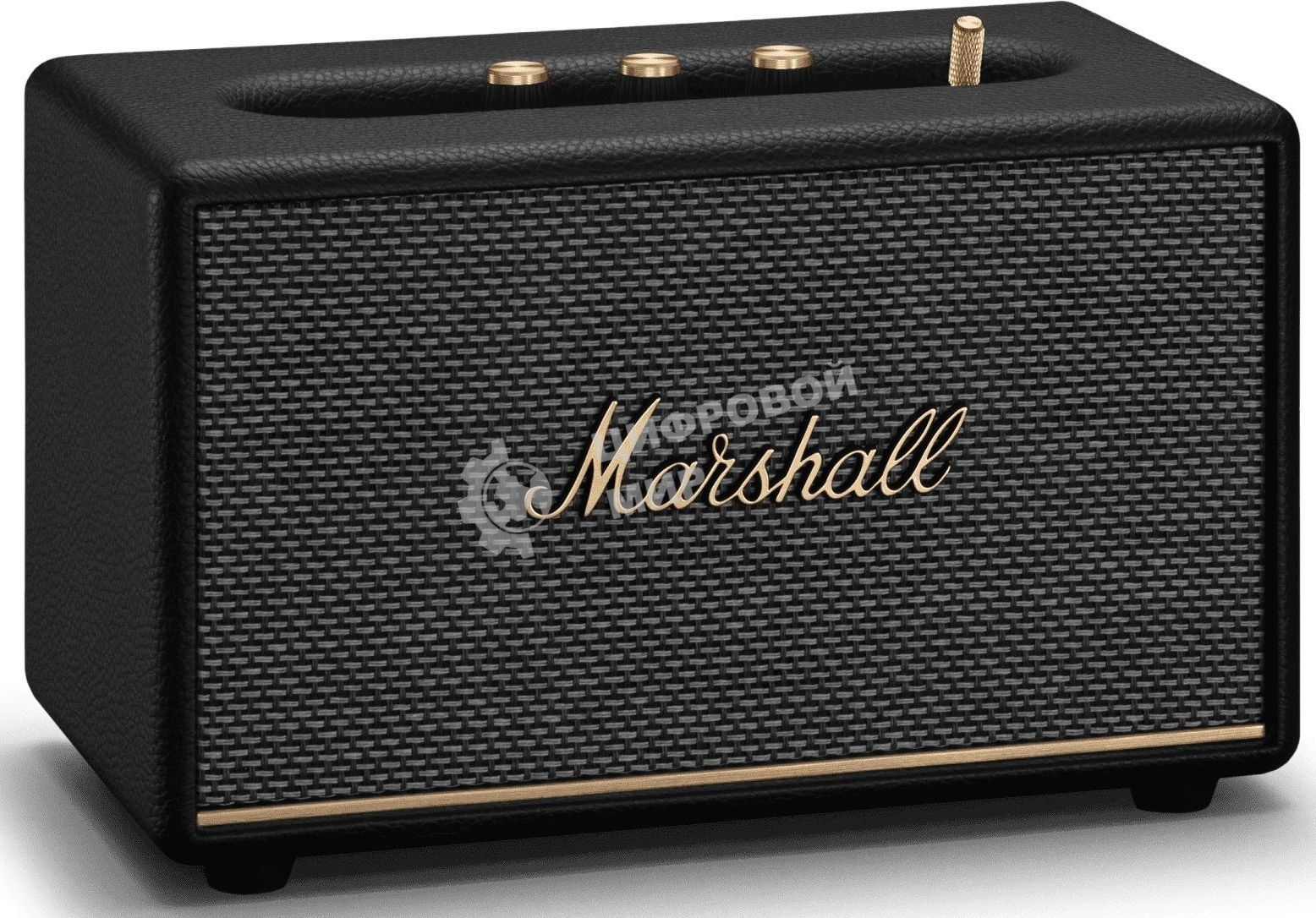 Колонка портативная Marshall Acton III черный/золотистый 60W 2.1 BT/3.5Jack 10м