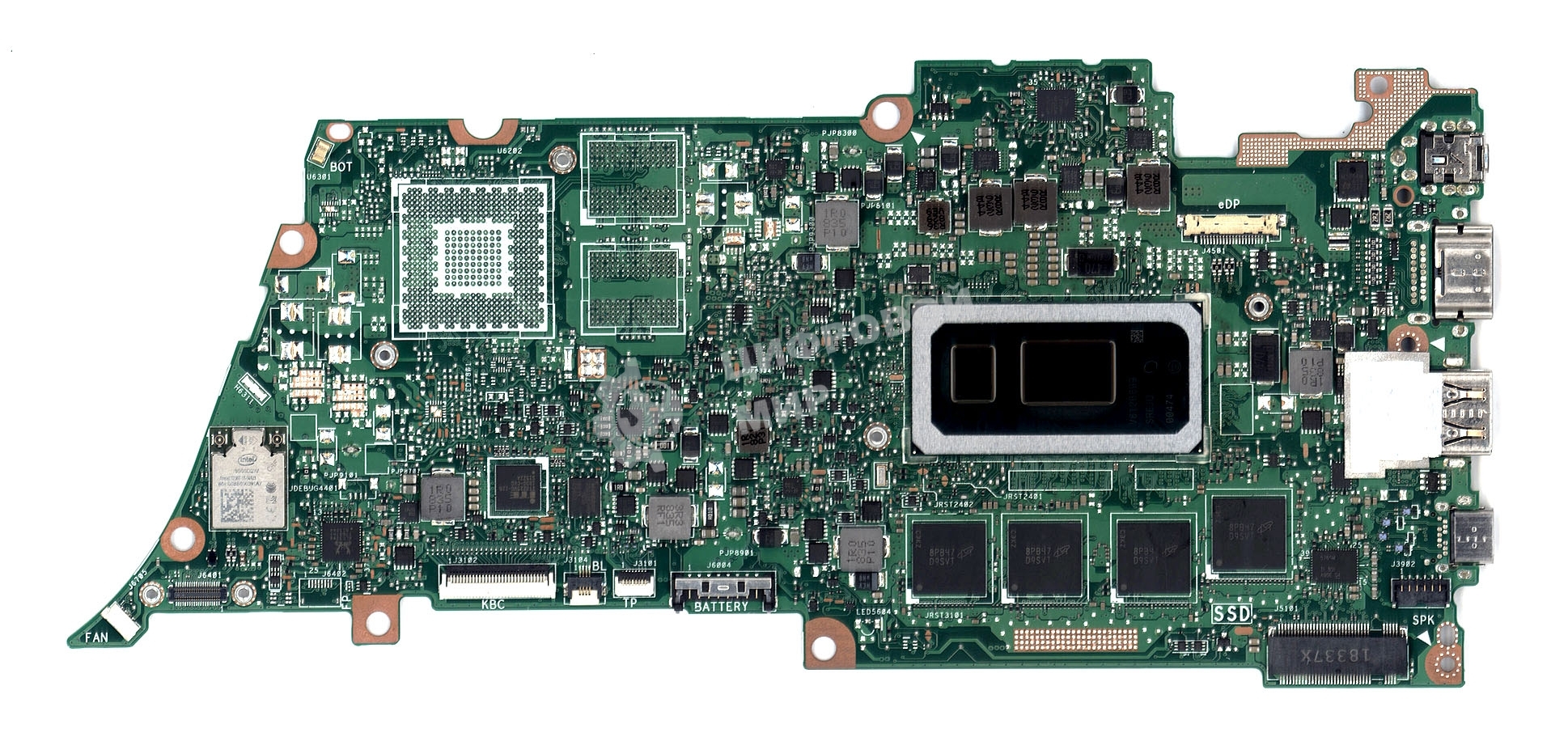 Материнская плата для Asus UX433F 8G/I5-8265U 90NB0JR0-R00010