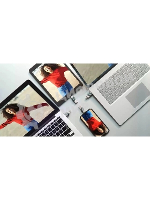 Флешка USB Sandisk 128Gb iXpand Flip SDIX90N-128G-GN6NE USB3.1 зеленый/серебристый