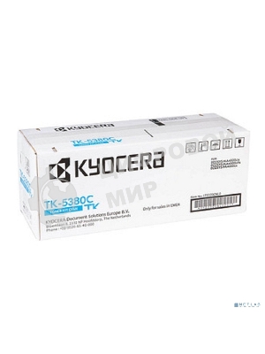 Картридж лазерный Kyocera TK-5380C 1T02Z0CNL0 голубой (10000 стр.) для Kyocera PA4000cx/MA4000cix/MA4000cifx