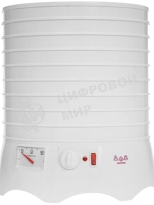 Сушилка для овощей и фруктов Мастерица EFD-0502VM 5 прозрачных поддонов + 1 поддон д/пастилы, 280 Вт, D 31,6 см