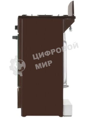 Плита газовая De Luxe 5040.48Г (Щ) 014 коричневый, конфорок 4 шт, духовка 46 л, 50 см x 85 см x 50 см