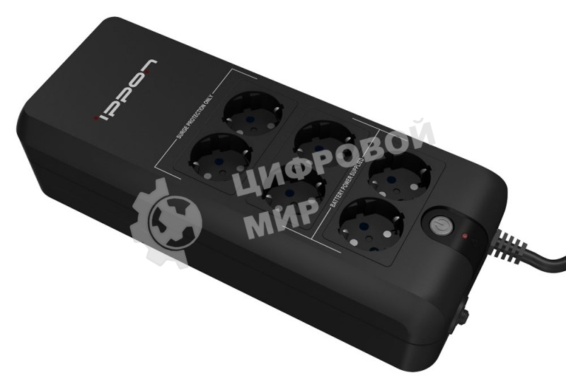 Источник бесперебойного питания Ippon Back Verso 600 751617