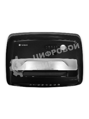 Шредер ГЕЛЕОС УО36-4 (DIN P-4) фрагмент 3,9x30мм, 33 листа (70гр./м²), 36 литров, Уничт.скобы,скрепки,пл.карты,CD.