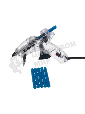 Клеевые стержни Rexant, Ø11 мм, 100 мм, синие, 6 шт., блистер