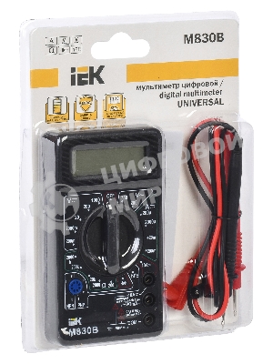 Мультиметр IEK TMD-2B-830 цифровой Universal M830B