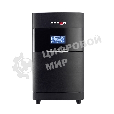 Источник бесперебойного питания CROWN On-Line CMUOA-350-2K EURO 2000VA/1800W, корпус металл, TOWER, АКБ 6*12V/7AH, PF-0.9, AVR 110-300V, порт RJ-11/45+USB/RS-232, EPO, розетки 4*EURO, входной кабель 2 м, вентилятор охлаждения, автомат, слот для SNMP, порт