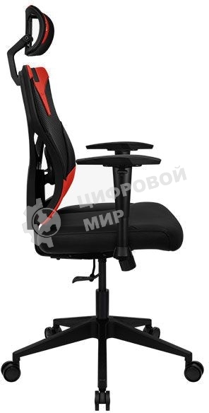 Кресло Aerocool GUARDIAN Champion Red (<150кг, эргономичное, сетчатый материал, 2D подлокотник)