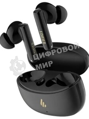 Наушники TWS Edifier X5 Pro черный, внутриканальные, Bluetooth, активное шумоподавление, до 7 ч