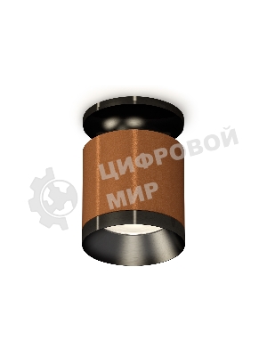 Светильник Ambrella Light XS7404101 SCF/PBK кофе песок/черный полированный MR16 GU5.3 (N7926, C7404, N7031)