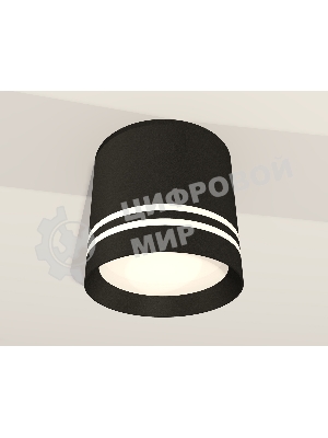 Светильник Ambrella Light XS8111007 SBK/FR черный песок/белый матовый GX53 (C8111, N8478)