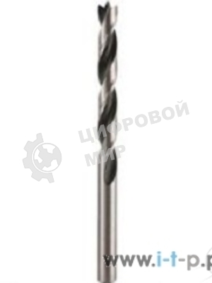 Буры,сверла,долото Makita D-07060 Сверло д\дерева, 7х80х110мм,хв-цилиндр,острие центрирующее