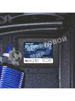 Накопитель SSD Patriot Burst Elite, 1.92Tb, SATA, 2.5