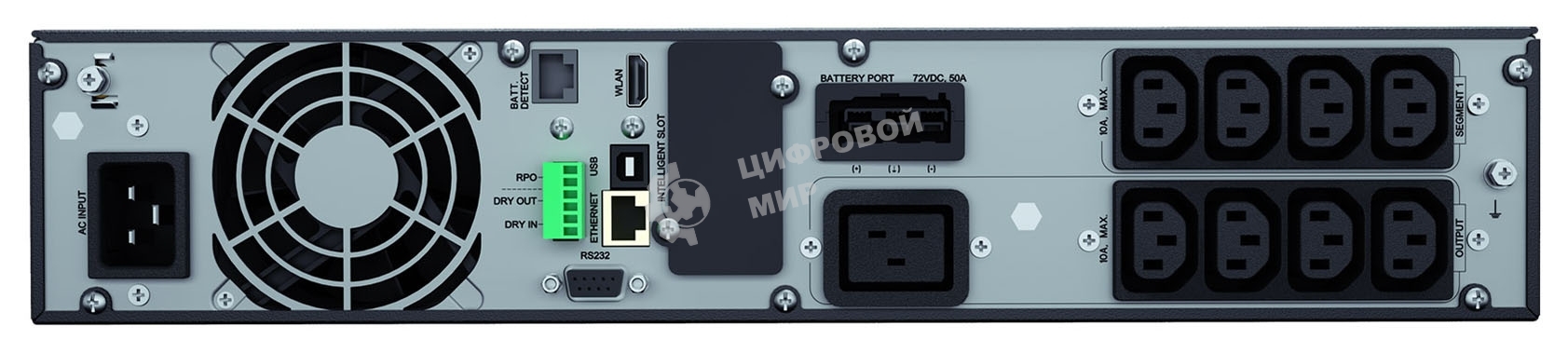 Источник бесперебойного питания Ippon Innova RT II 3000 3000Вт 3000ВА черный