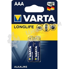 Батарейки VARTA Long Life AAA блистер 2 04103101412 