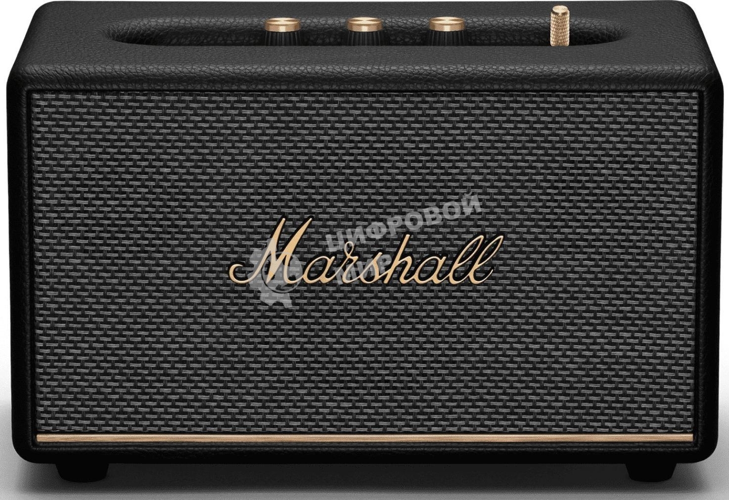 Колонка портативная Marshall Acton III черный/золотистый 60W 2.1 BT/3.5Jack 10м