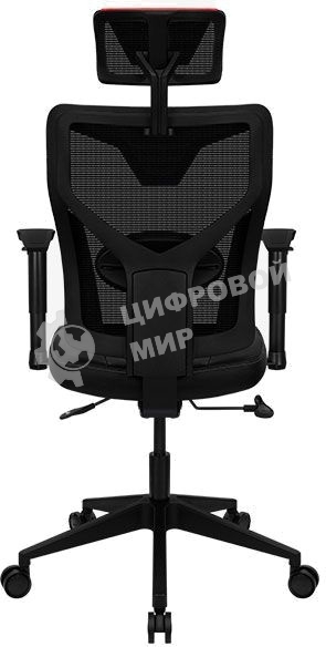 Кресло Aerocool GUARDIAN Champion Red (<150кг, эргономичное, сетчатый материал, 2D подлокотник)