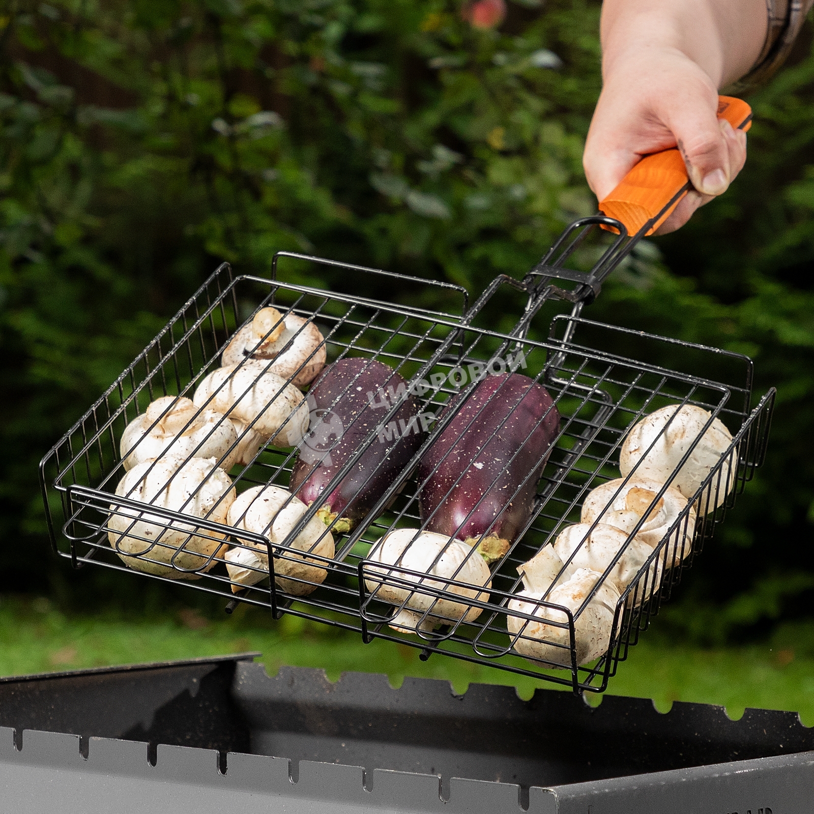 Решетка гриль Camping Palisad 260х320х65мм объемная антиприг.