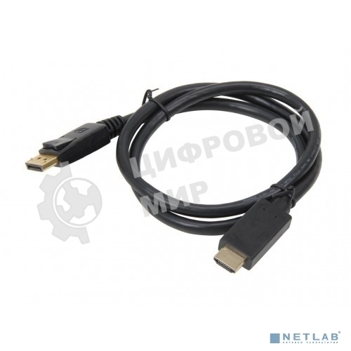 Кабель KS-is KS-385-3 DP M HDMI M 1080p, 3м